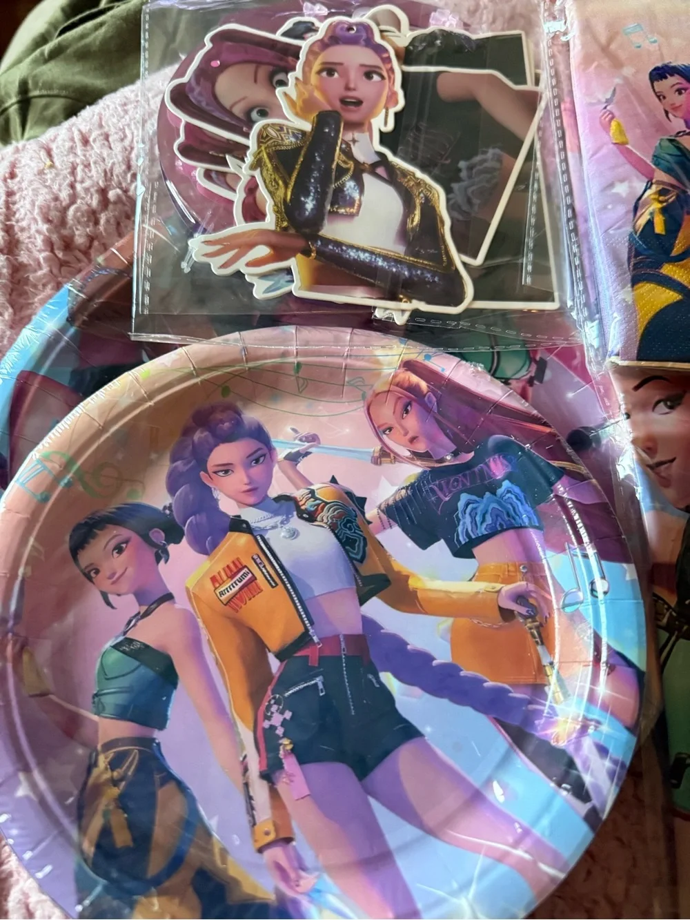 118Pcs For K Pop Demon Hunters Party Supplies,Birthday Decorations huge lot